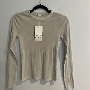 NWT Zara long sleeve tee